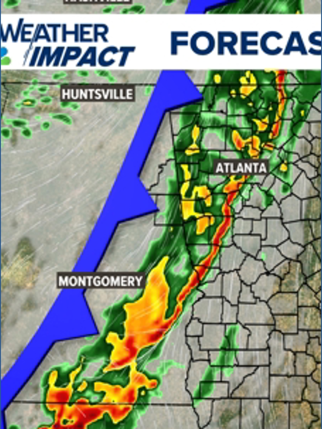 Shower, storm timing for metro Atlanta | 11alive.com