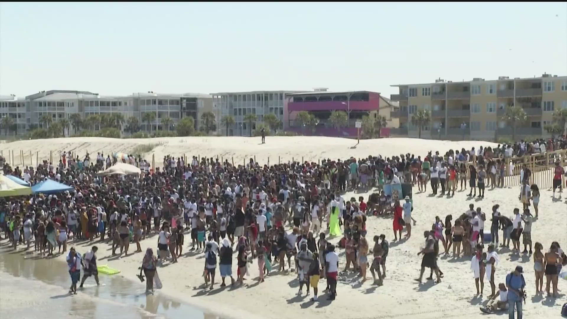Thousands of HBCU flocked to Tybee Island over the weekend for the unpermitted event.