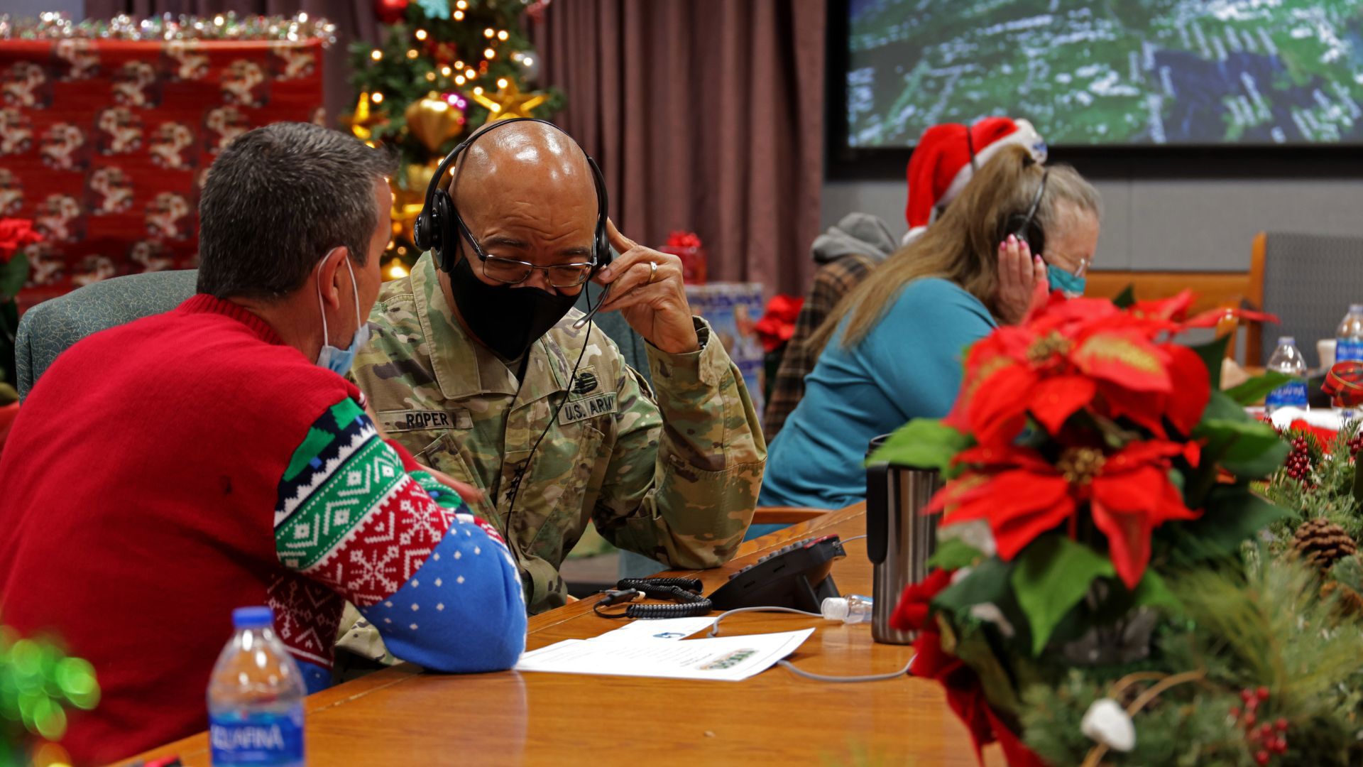 Santa Claus is coming to town, and NORAD’s tracking him for and