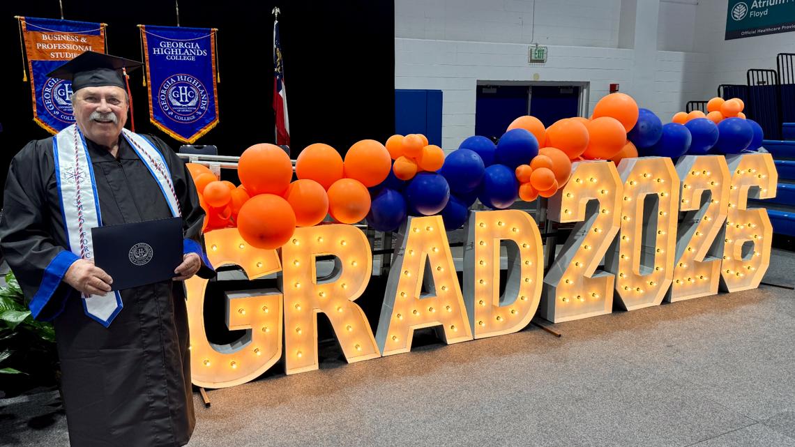 80-year-old Vietnam veteran earns college degree after six decades