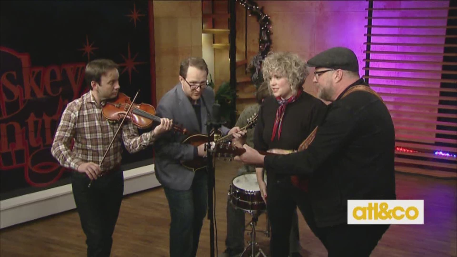 Lauren Morrow and 'The Whiskey Gentry' perform ahead of their final show on 'Atlanta & Company'