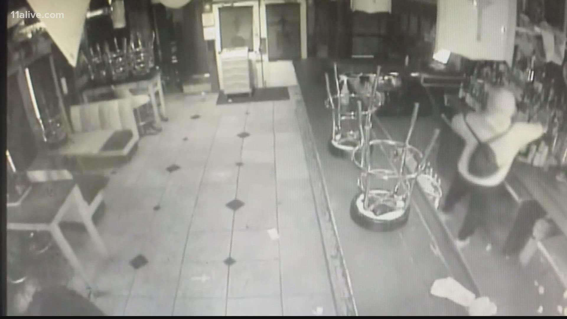 A string of brazen break-ins took place at the bar called Sister Louisa's Church.