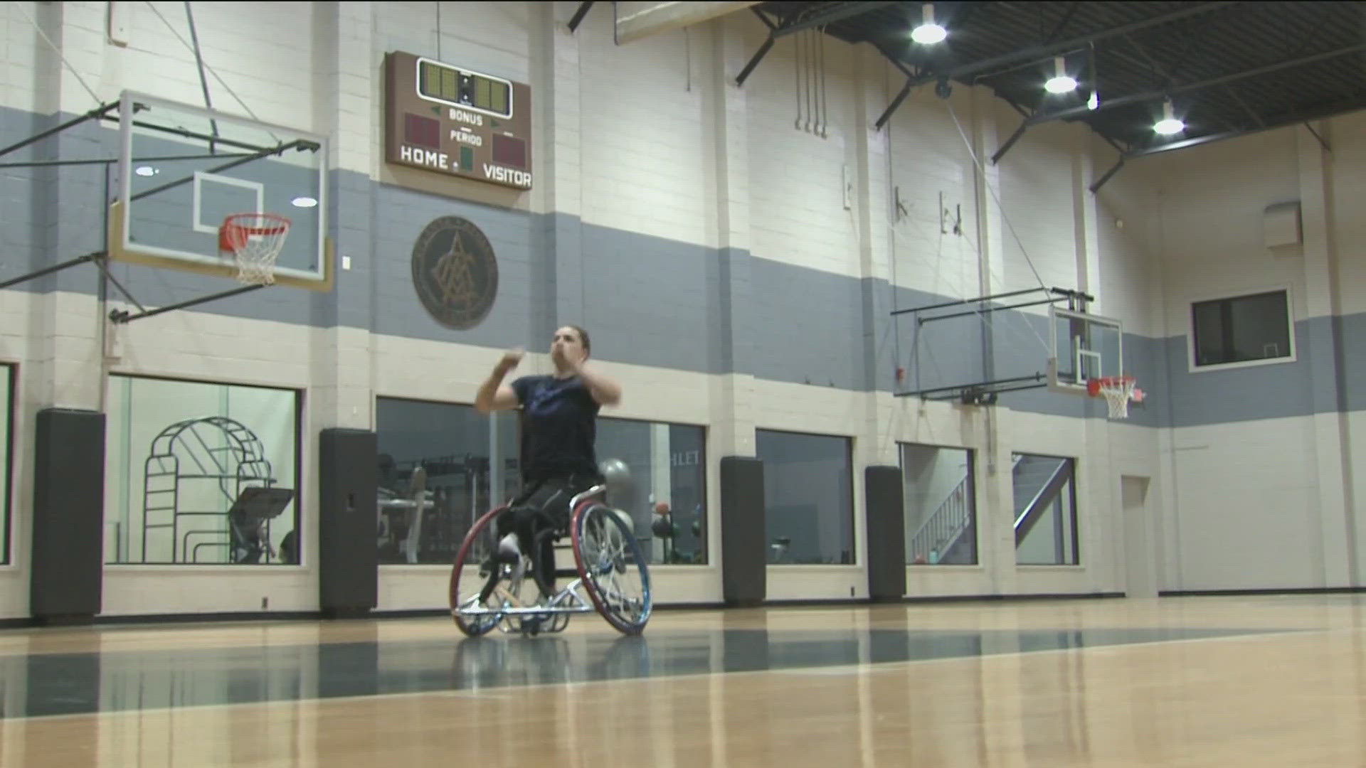 She is part of Team USA women's wheelchair basketball team, which won bronze in Tokyo three years ago.