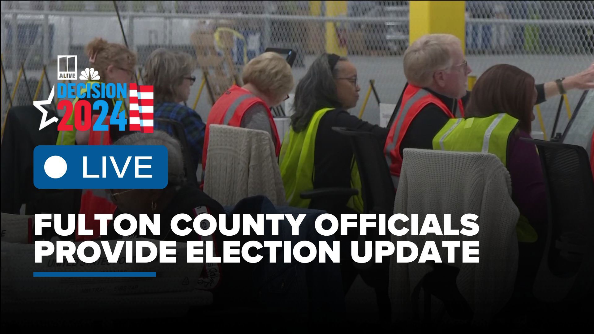 Officials in Fulton County are providing information about the election.