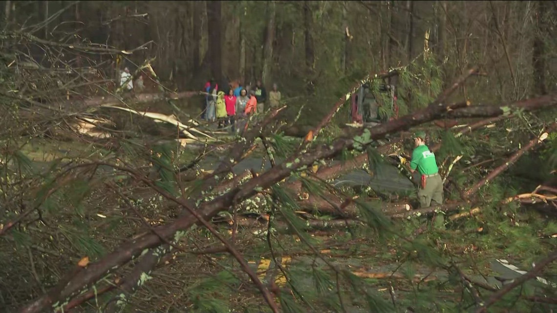 Paulding County Georgia possible tornado significant storm damage ...