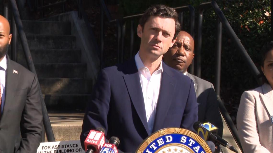 Jon Ossoff addresses chatter about effort to get Nikema Williams to step down as chair of Georgia Democratic Party