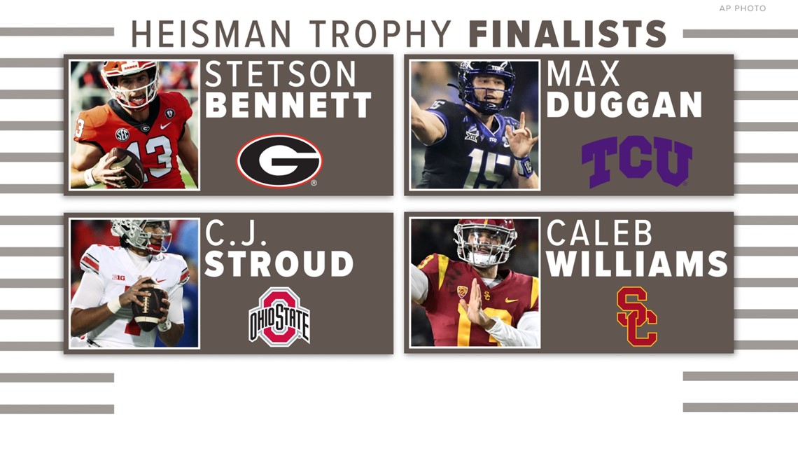 UGA quarterback Stetson Bennett finalist for Heisman trophy