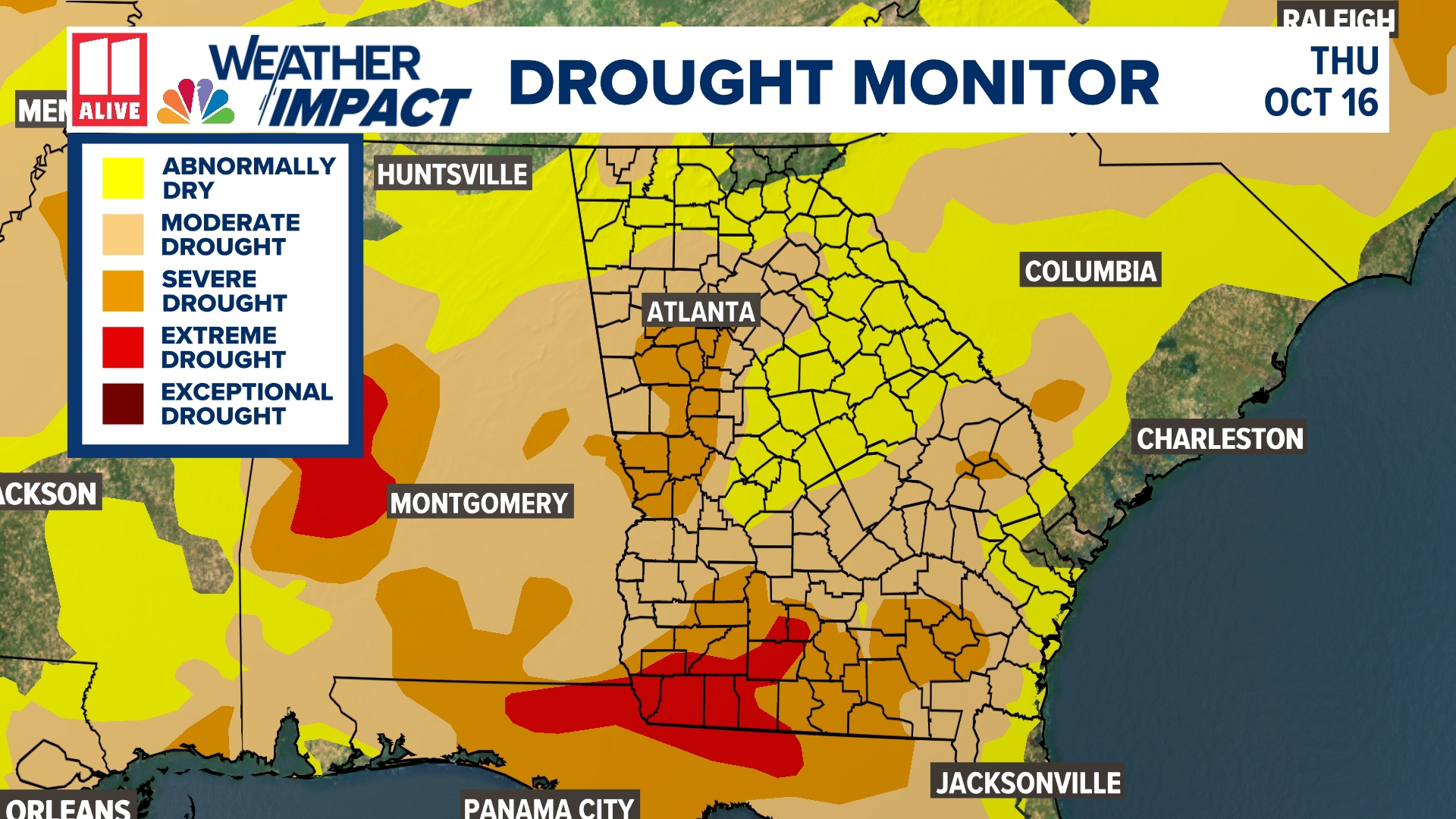 Ongoing drought impacts Georgia's fall foliage | 11alive.com