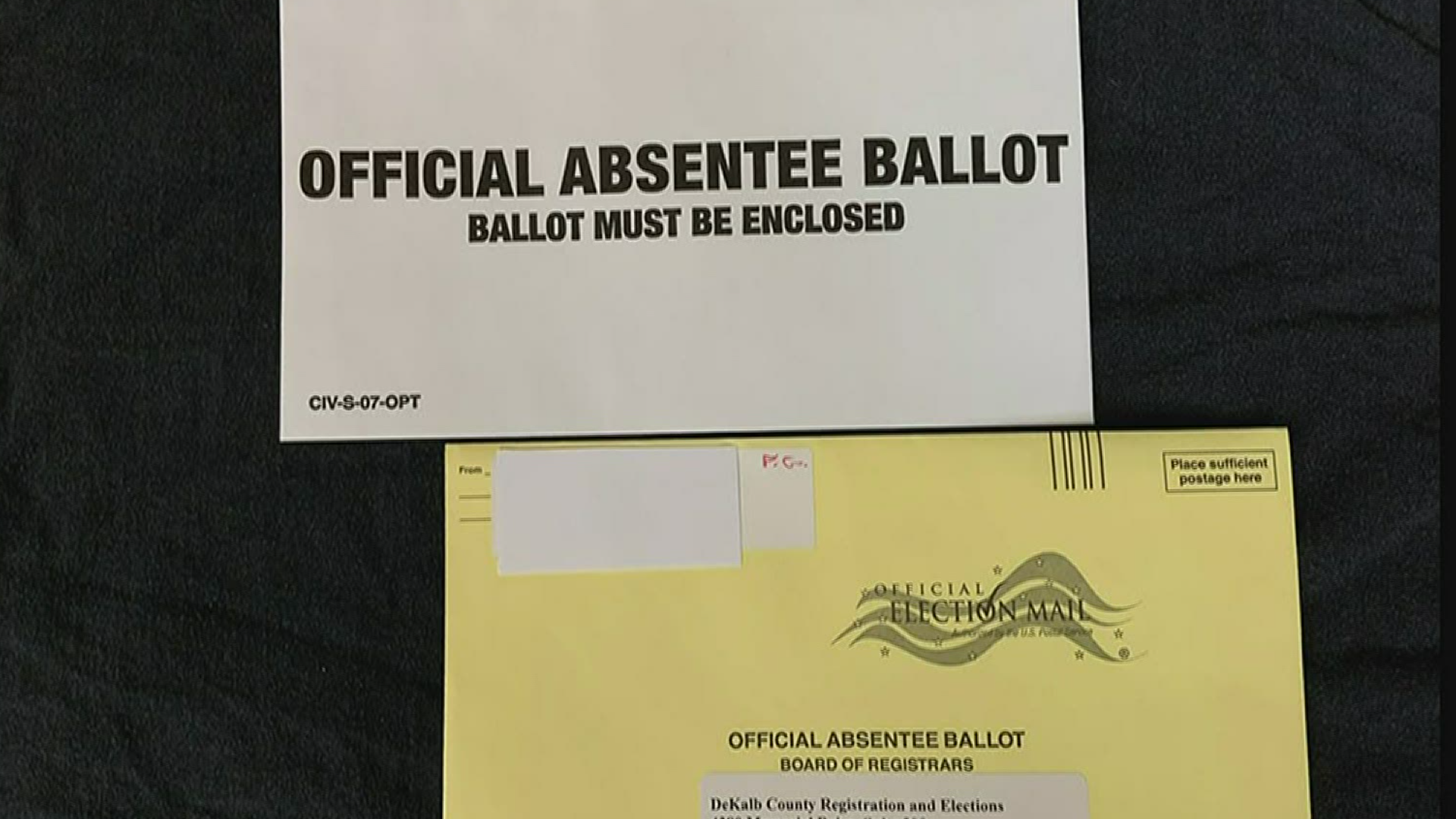 A missing envelope is raising questions about whether the state followed the law when it recently sent out absentee ballots.