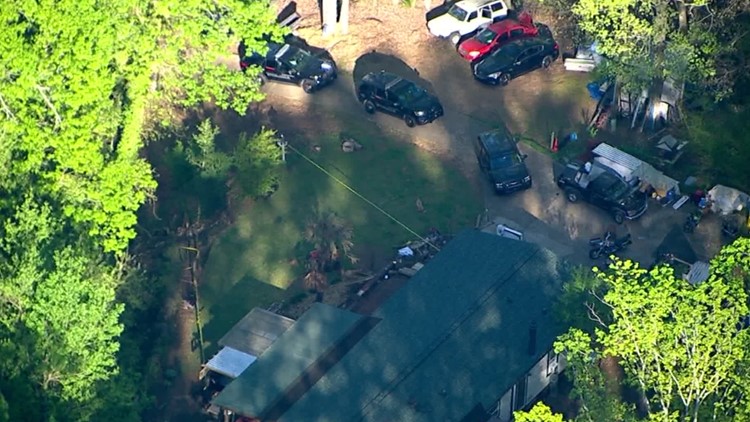 Wanted Gainesville man shot by law enforcement, officials say | Aerials