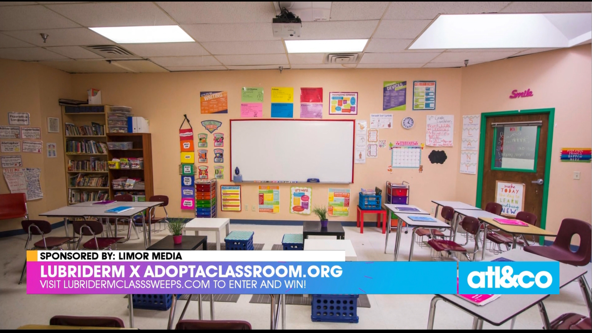Enter for a chance to fully equip your classrom for the new school year with the Lubriderm x AdoptAClassroom.org Sweepstakes.