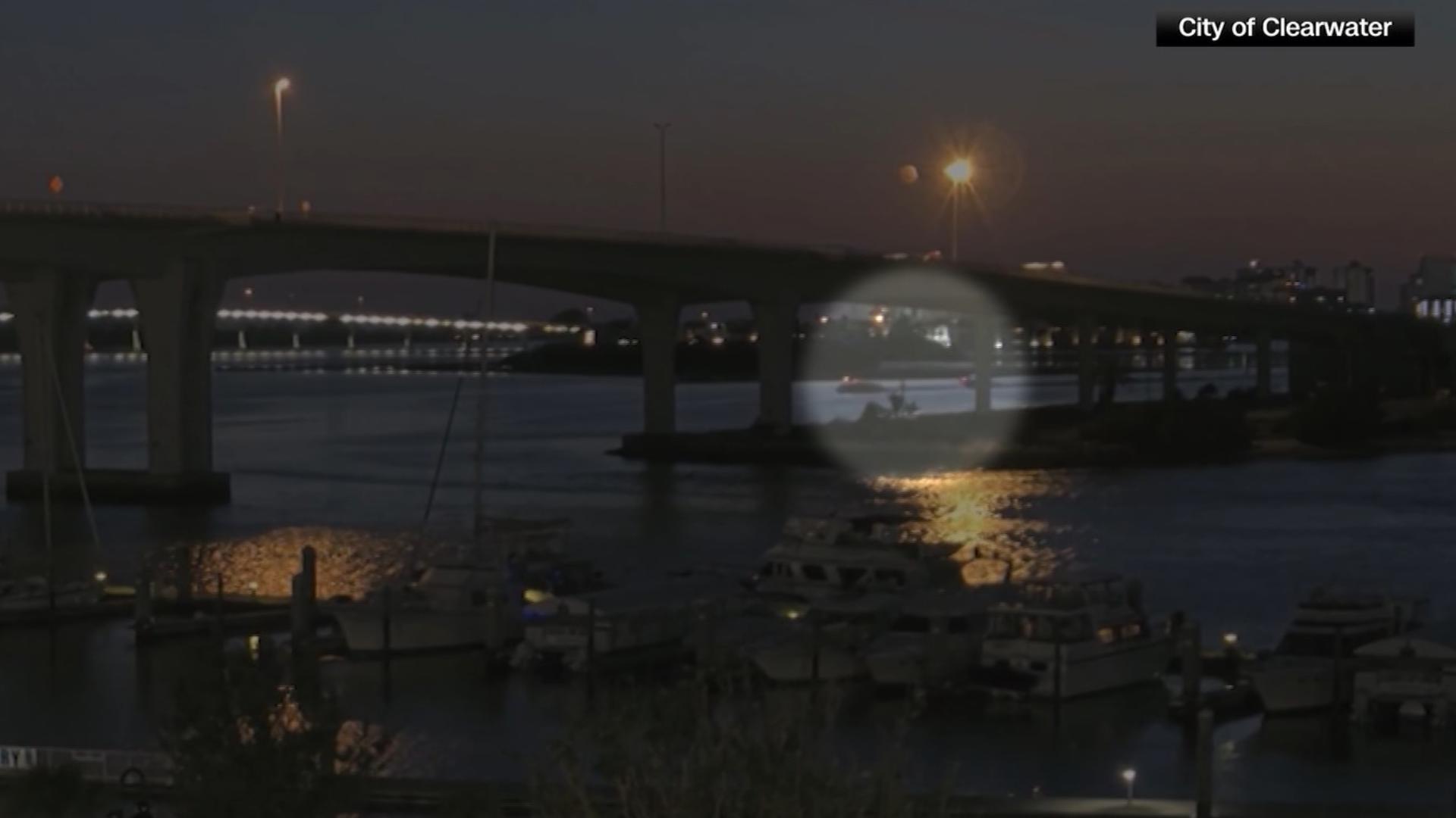 Video via CNN Newsource - City camera captures deadly boat and ferry collision in Clearwater, Florida.