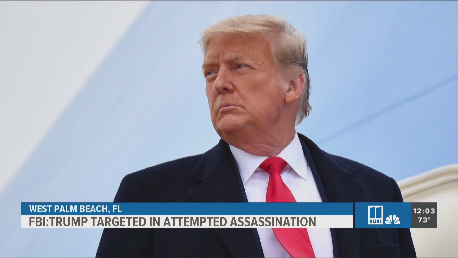 Donald Trump was the target of what the FBI said “appears to be an attempted assassination” at his golf club in West Palm Beach, Florida