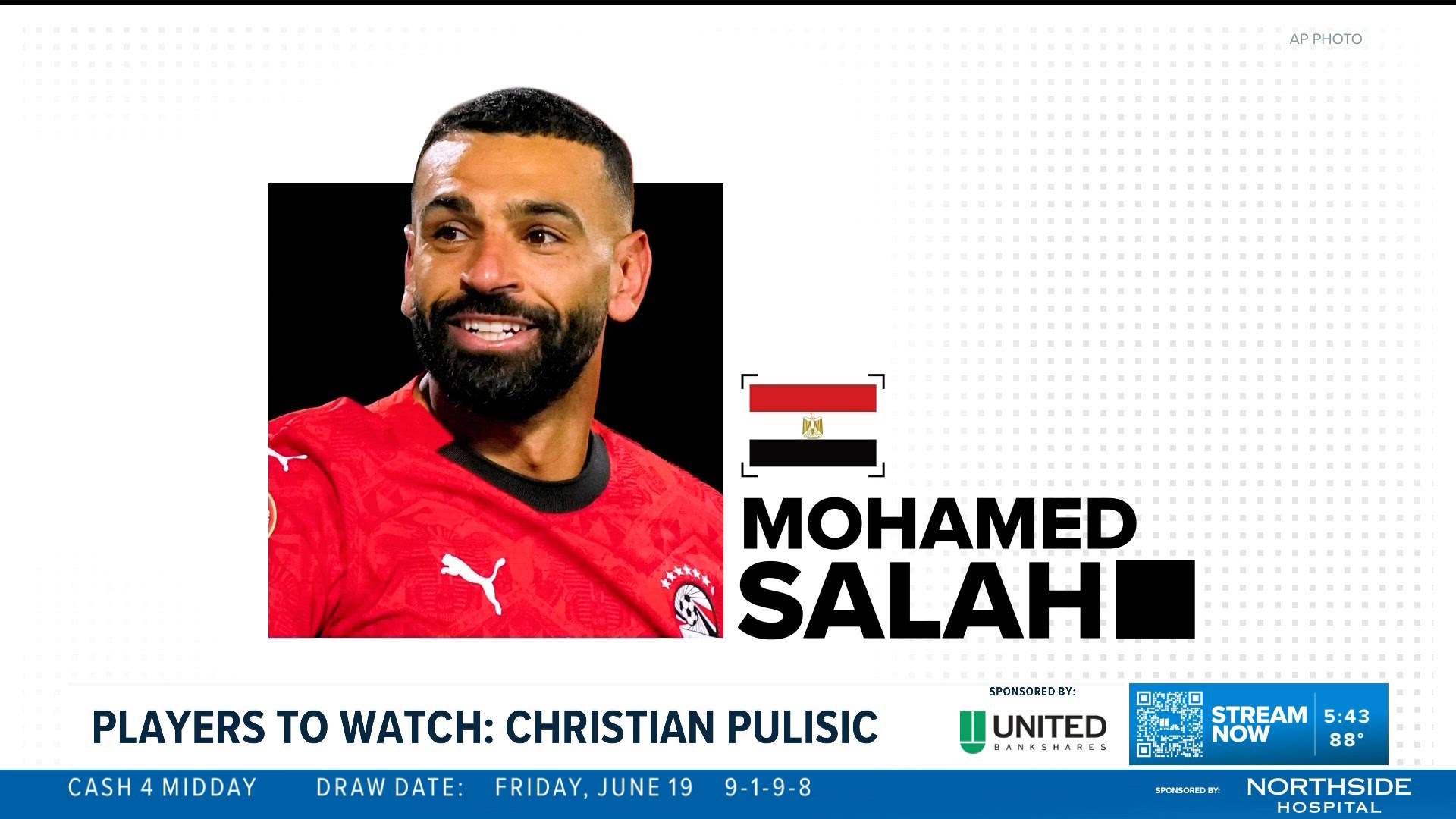 Players to Watch in the World Cup | Mohamed Salah | 11alive.com