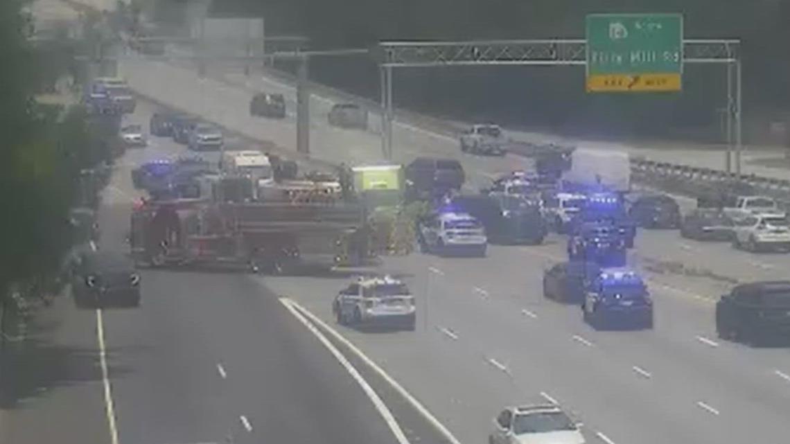 3 teens in custody after police chase ends in crash on Peachtree ...