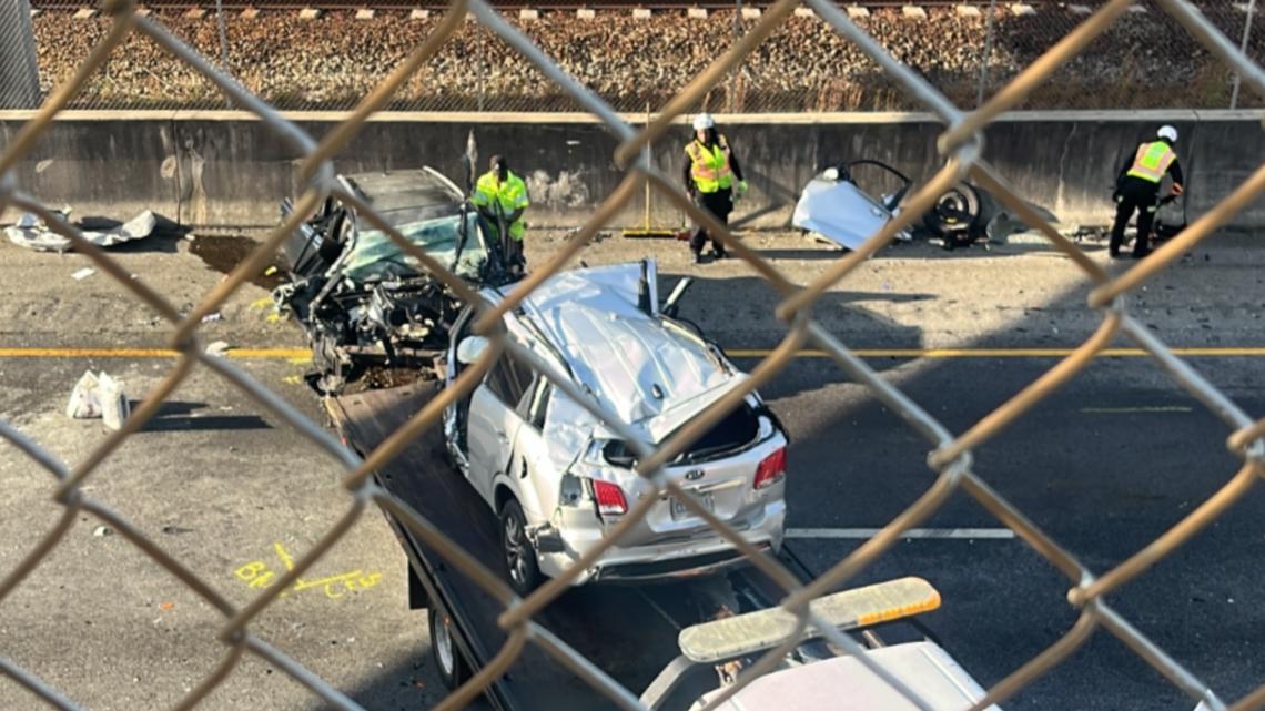 GA 400 traffic north lanes closed in Buckhead | 11alive.com