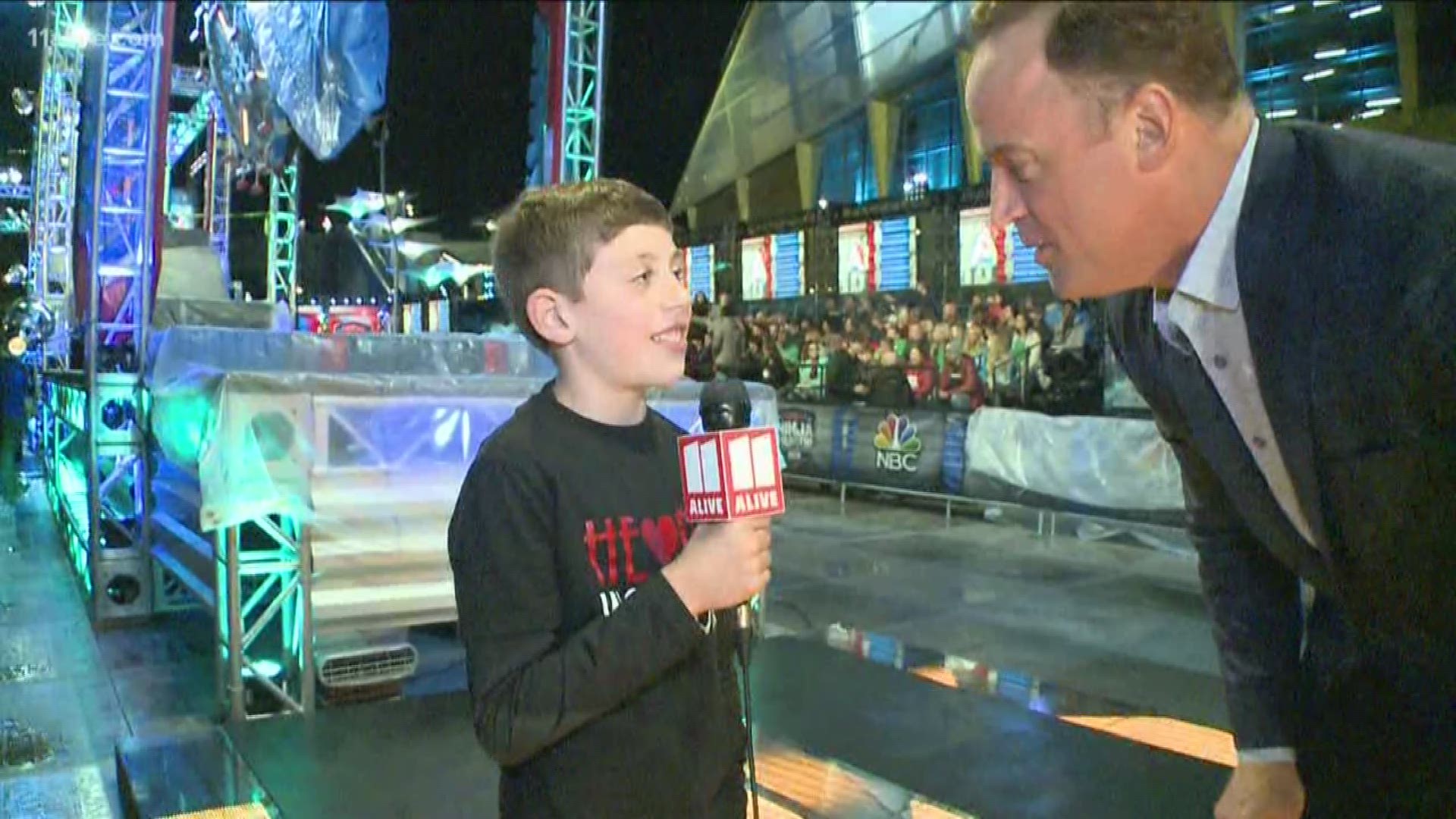 11Alive took Nathan along to be our reporter on the scene!