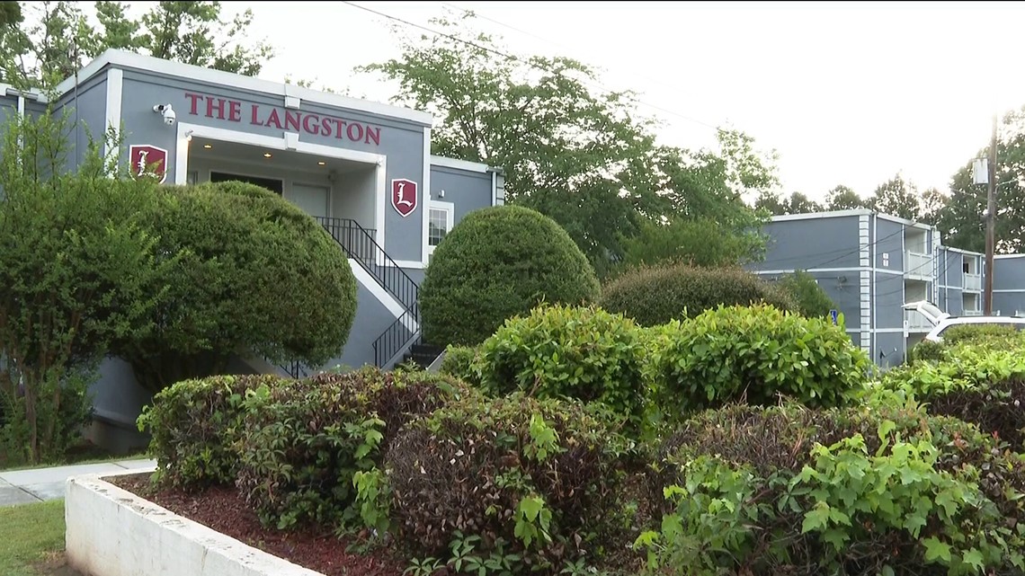 New Era Atlanta food giveaway at The Langston Apartments