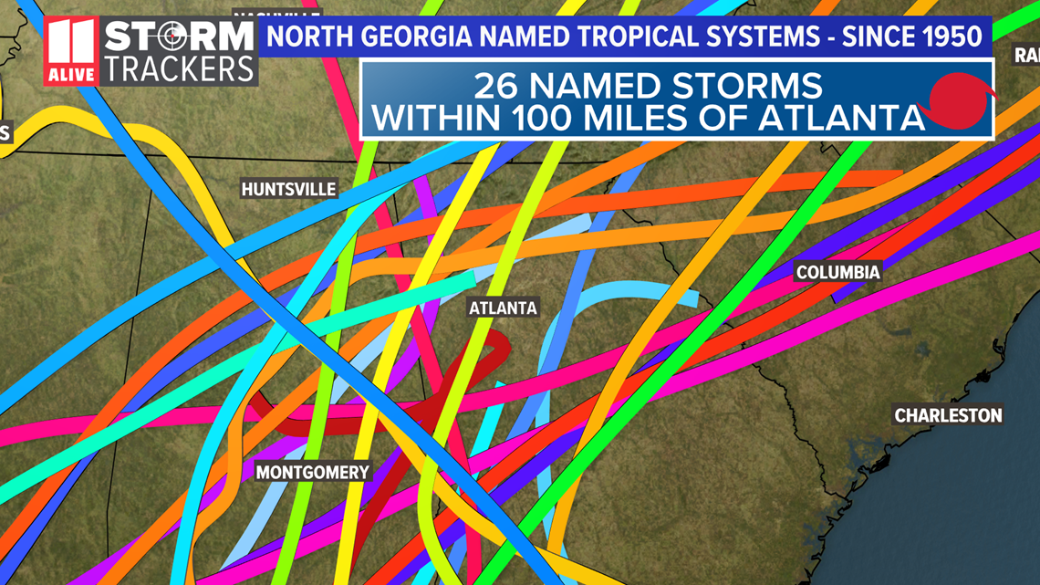 Three impacts that hurricanes bring to North Georgia  11alive.com