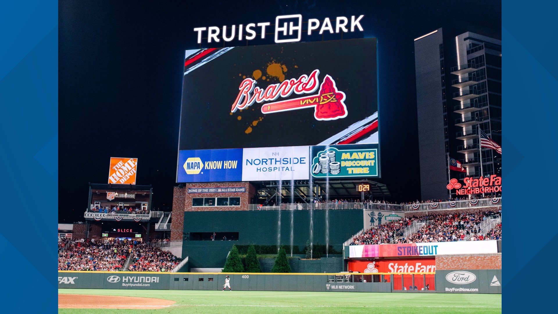 Truist Park officially the home of the Braves