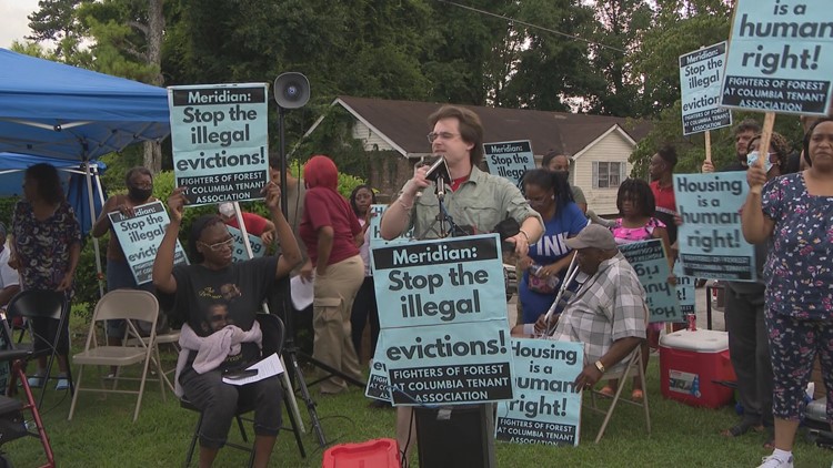 More than 100 families could be forced to leave their homes in DeKalb County