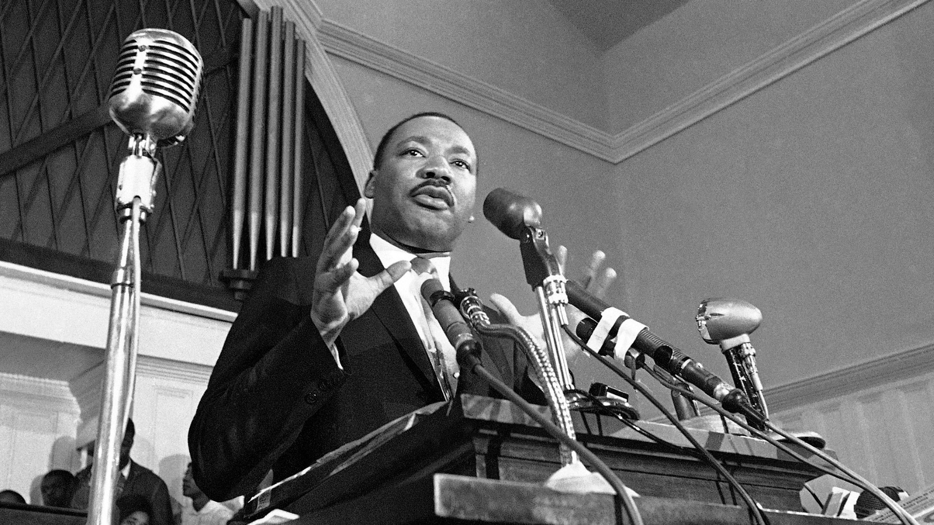 Martin Luther King, Jr. was born in Atlanta on Jan. 15 in 1929