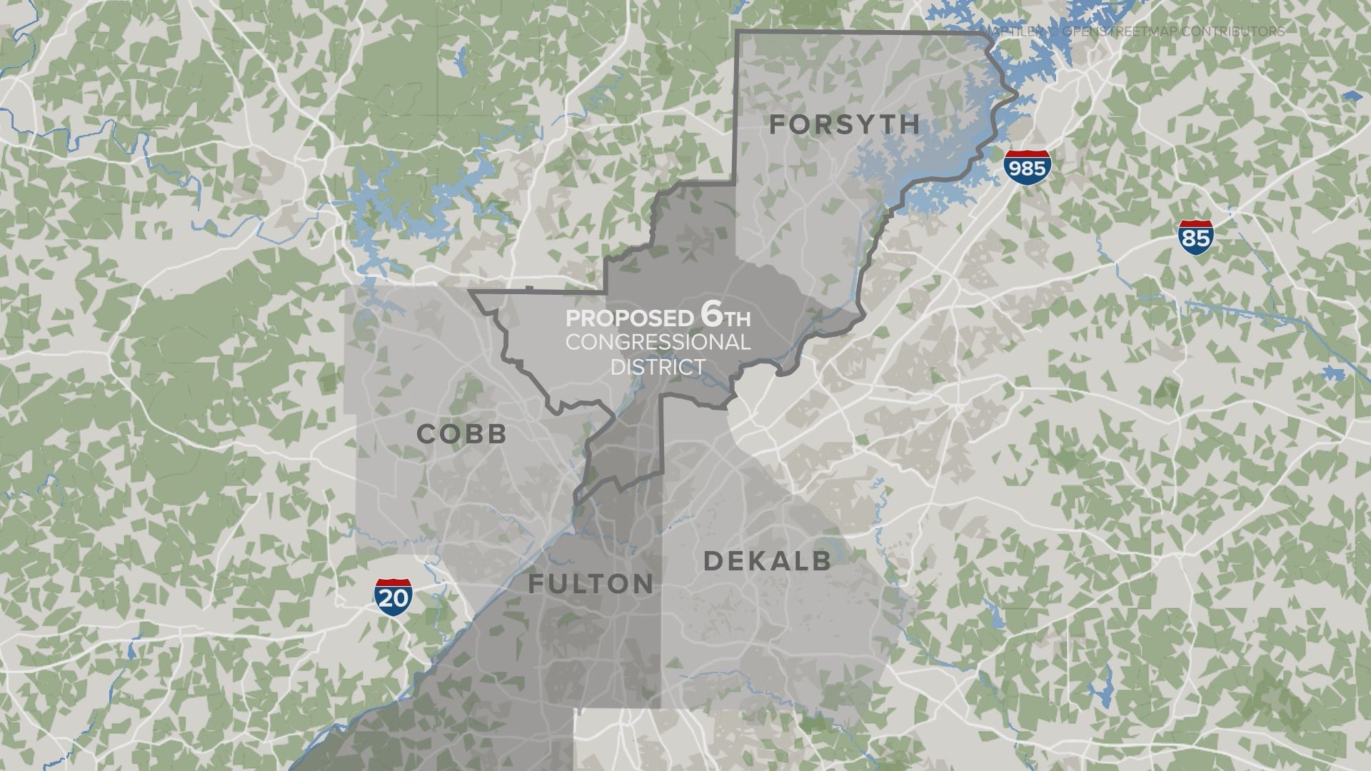 Newly drawn congressional districts could shake up the state leadership in Georgia all over again.