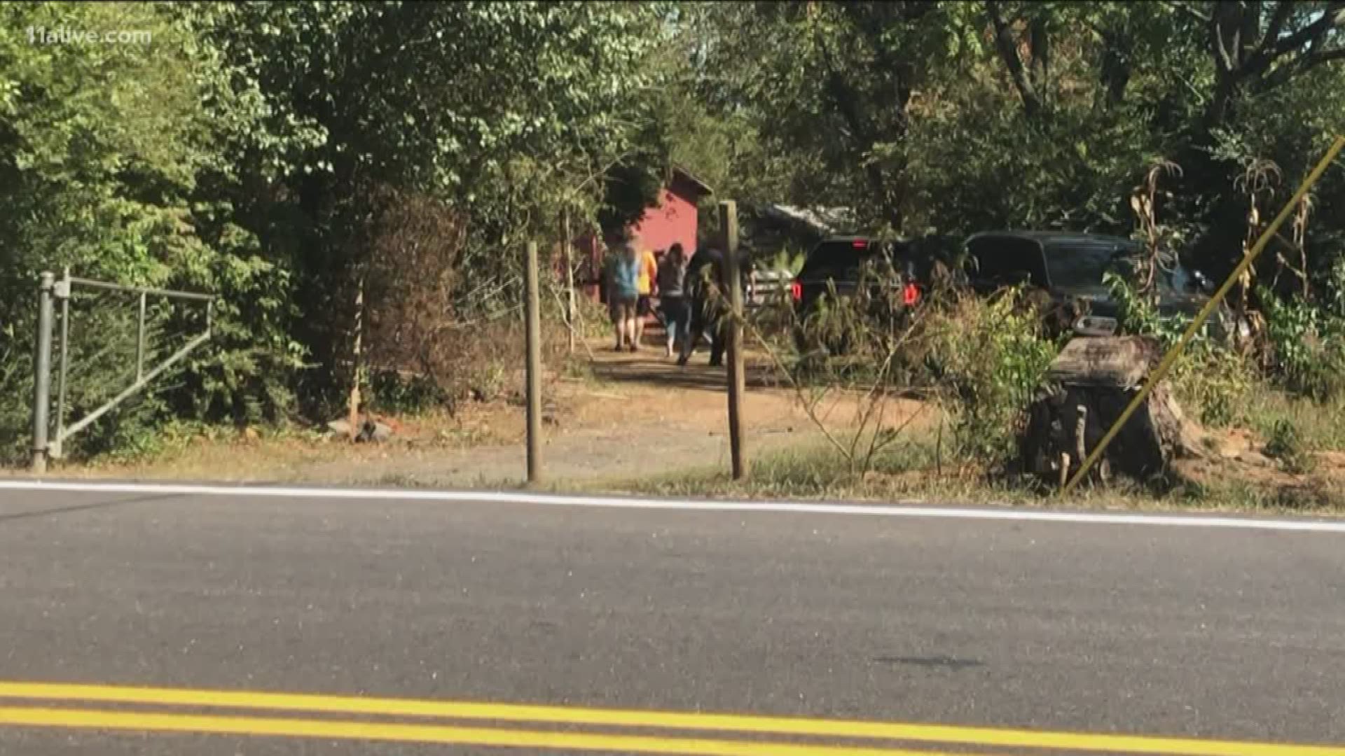 The body of Hannah Bender, a missing 21-year-old Lumpkin County woman, was found in a shallow grave in Forsyth County off Keith Bridge Road.