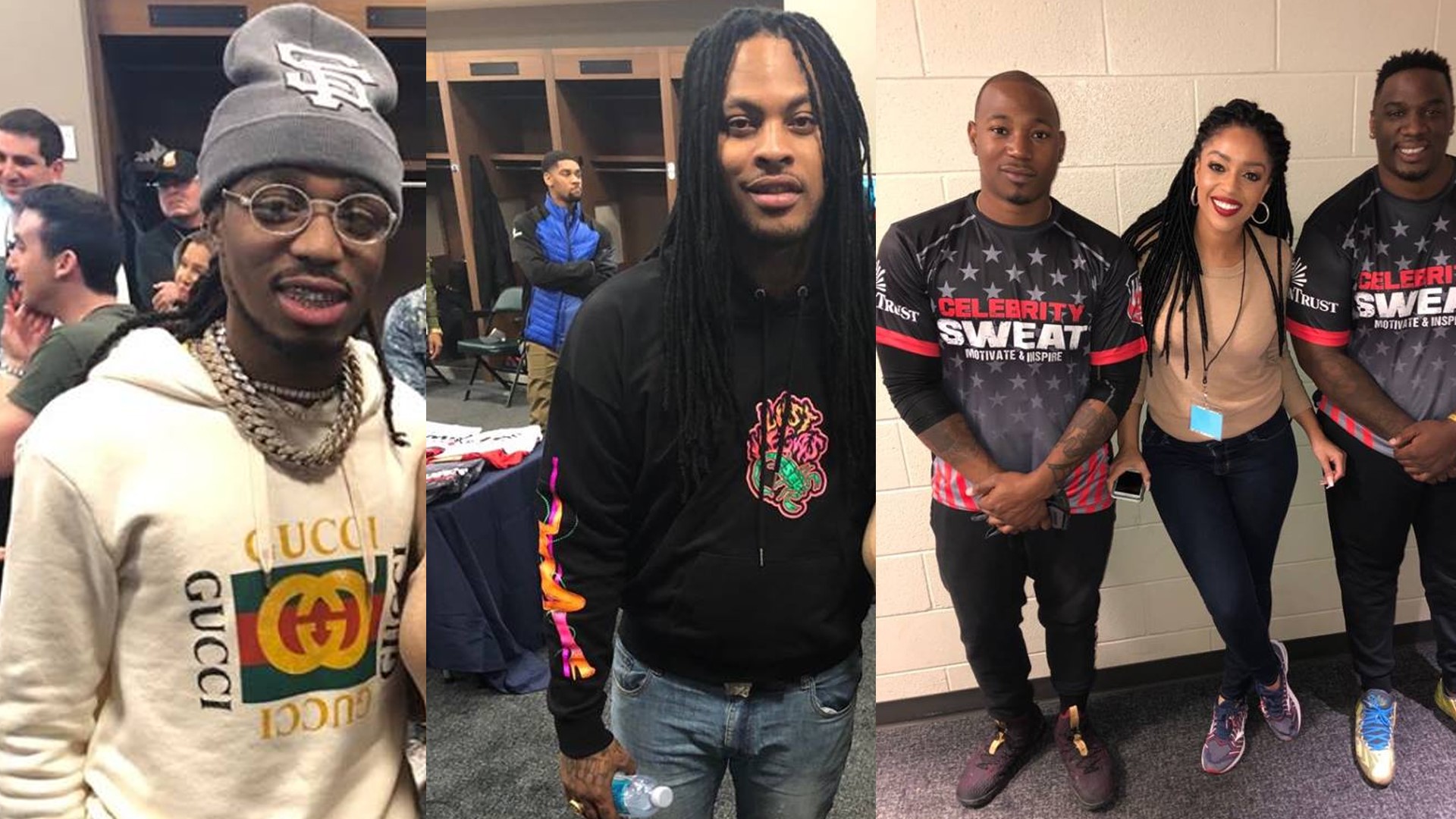 Quavo and Waka are reppin the A, but lets just say Waka had to sit this one out in a hilarious way.