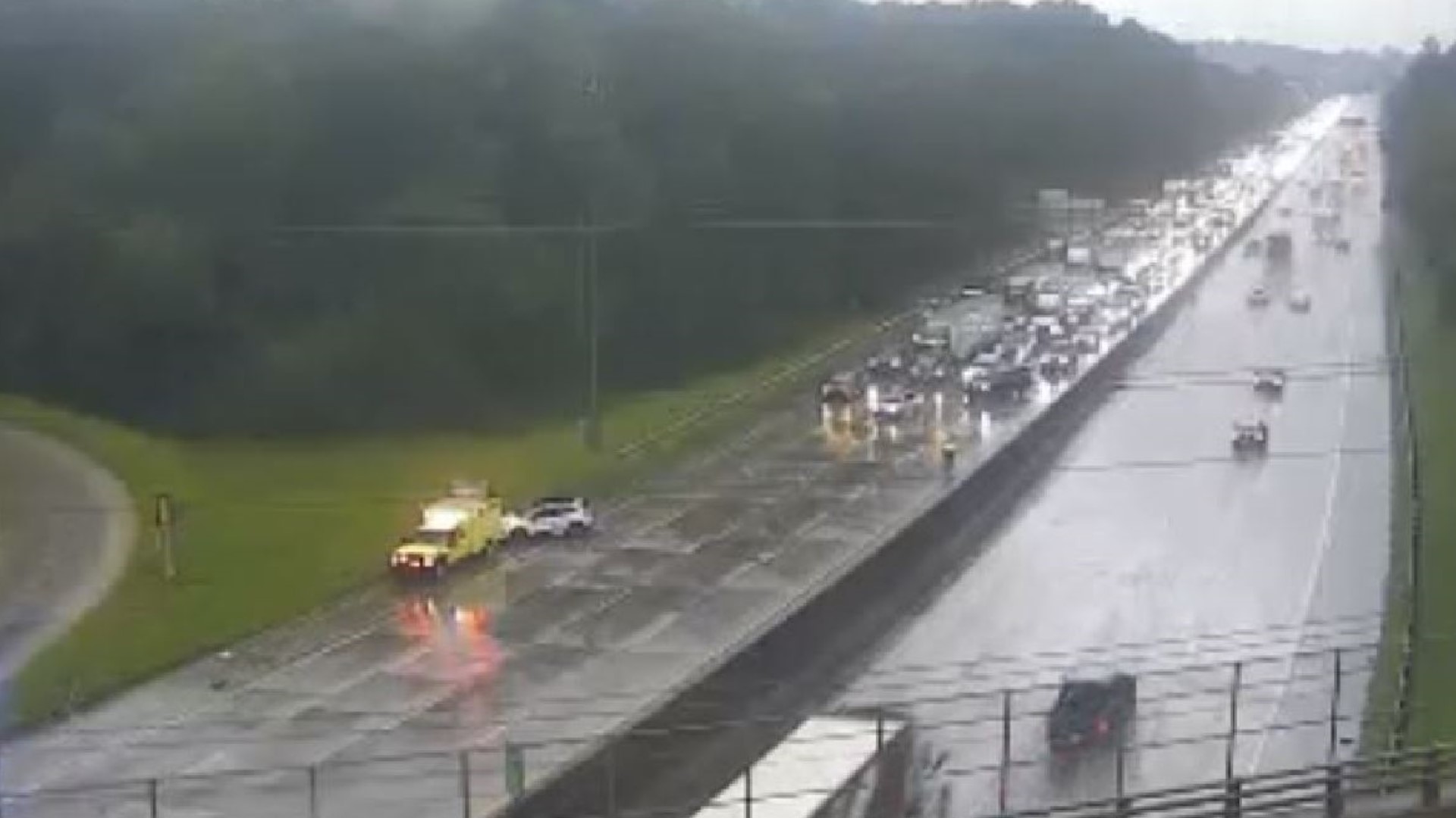 Atlanta Traffic I 85 I 75 I 285 I 20 Conditions After Rain Friday ...