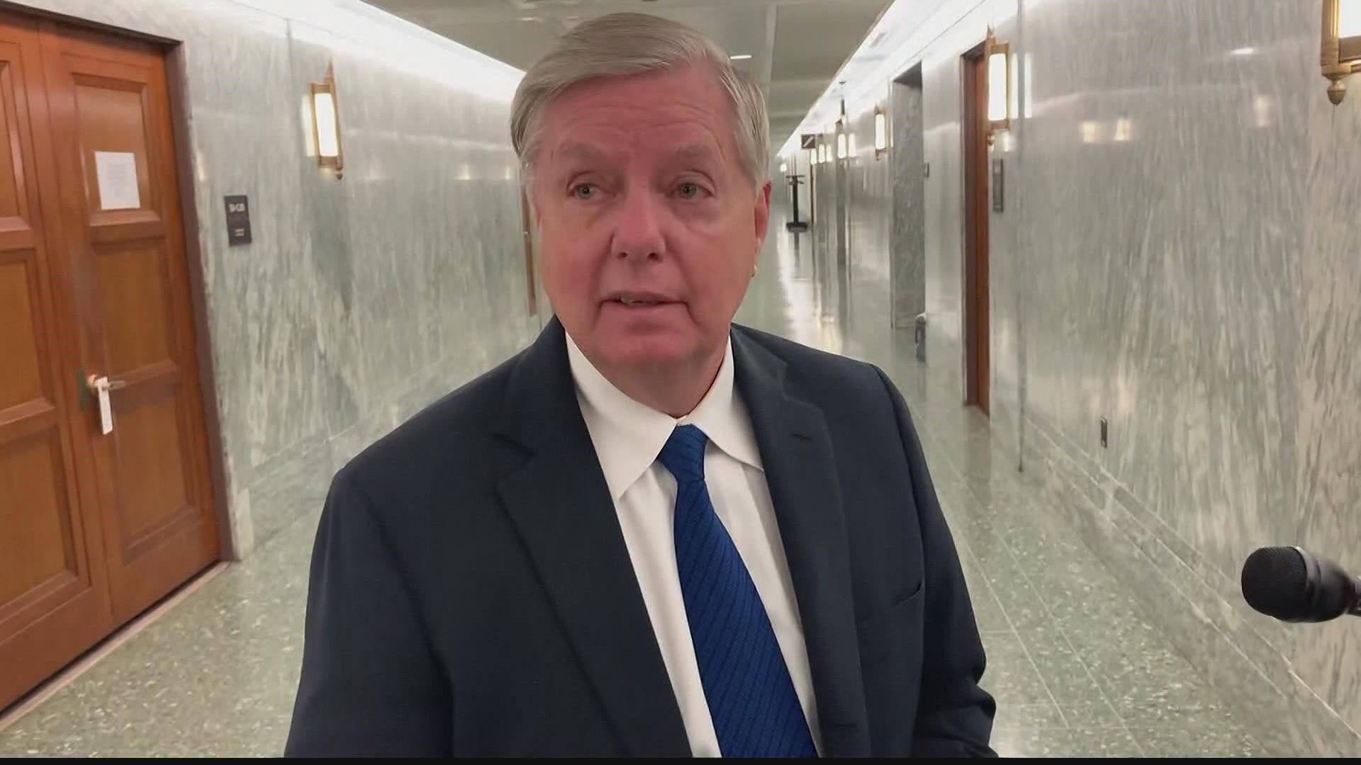 A federal judge on Thursday ruled that constitutional protections don't shield U.S. Sen. Lindsey Graham from testifying before a special grand jury.