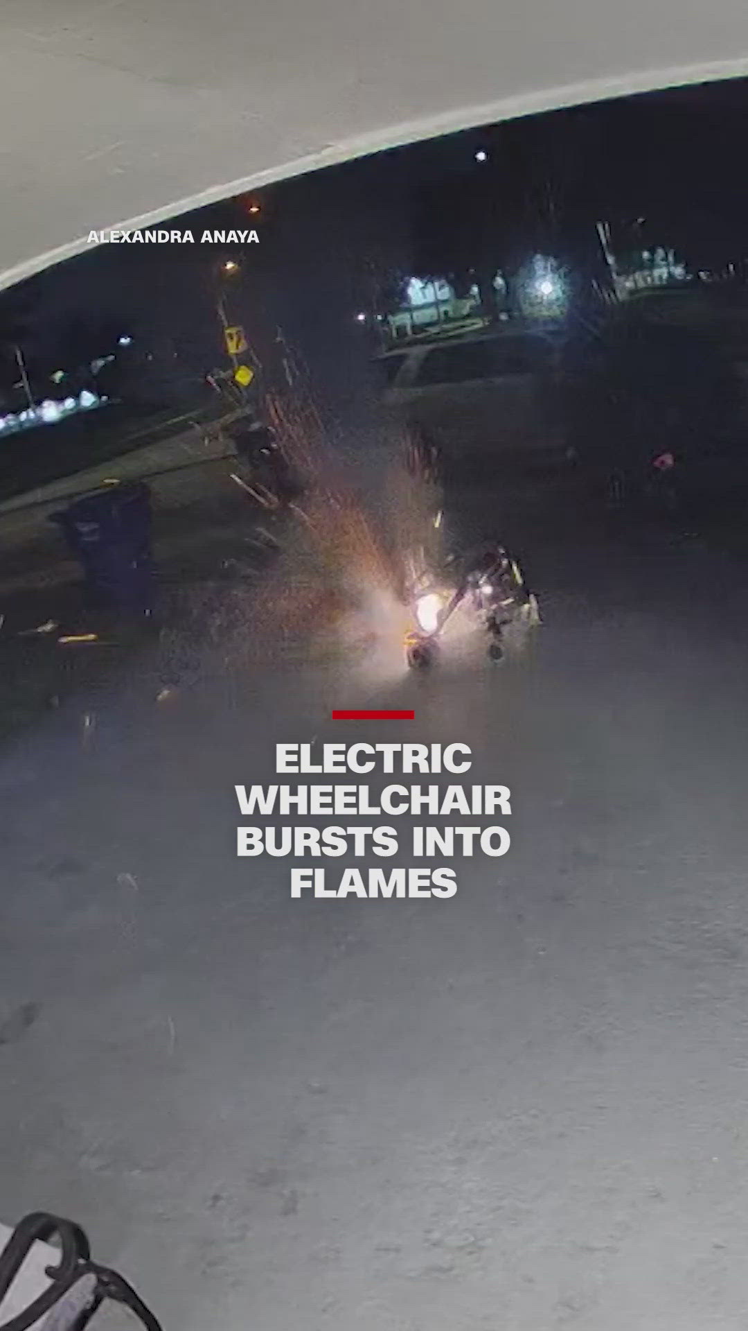 Wheelcahir Exploding Ring video captures electric wheelchair exploding in Florida driveway ...