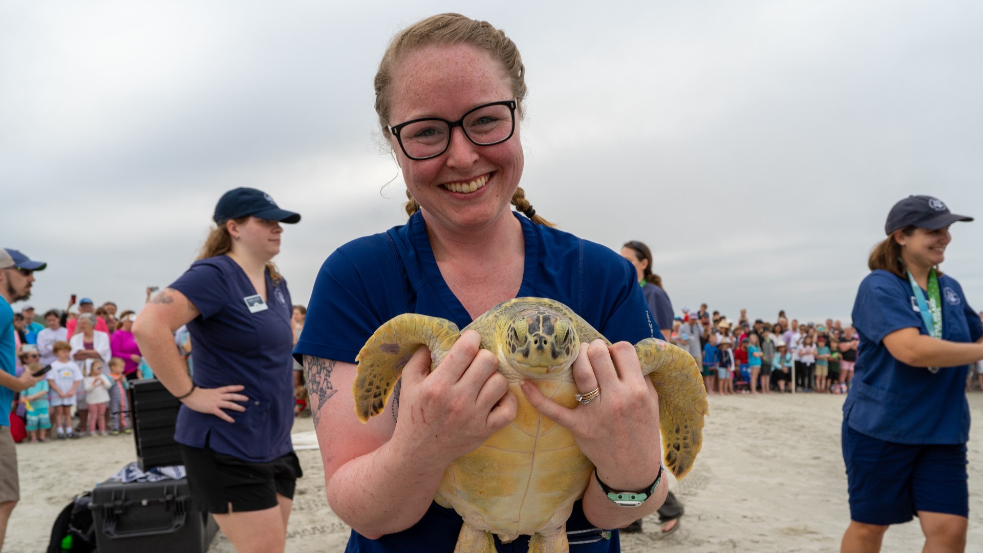 Sea turtle rescue release at Jekyll Island, Georgia | Photos | 11alive.com