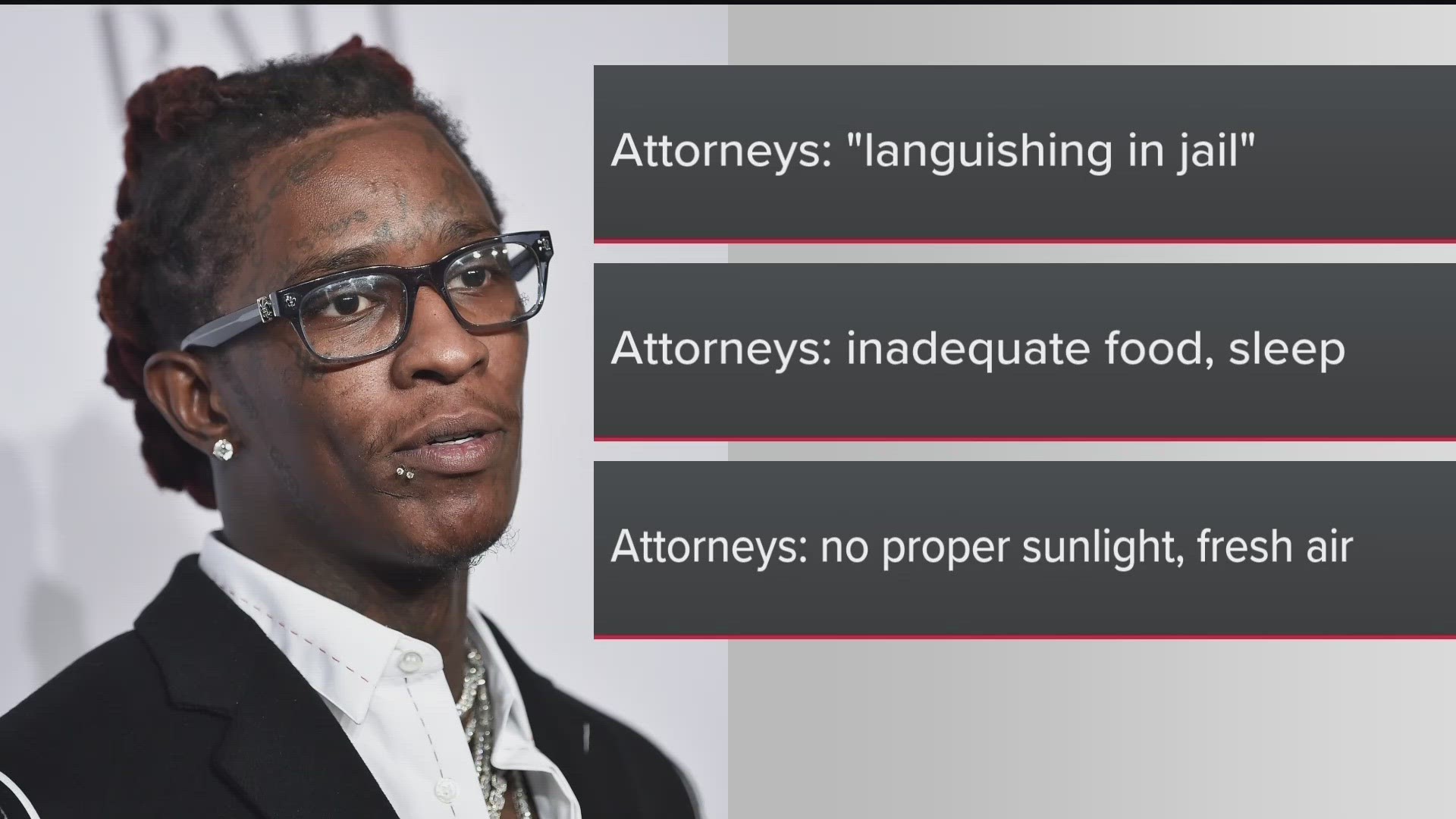 His attorney said he expects the rapper to be in court Friday to continue jury selection.