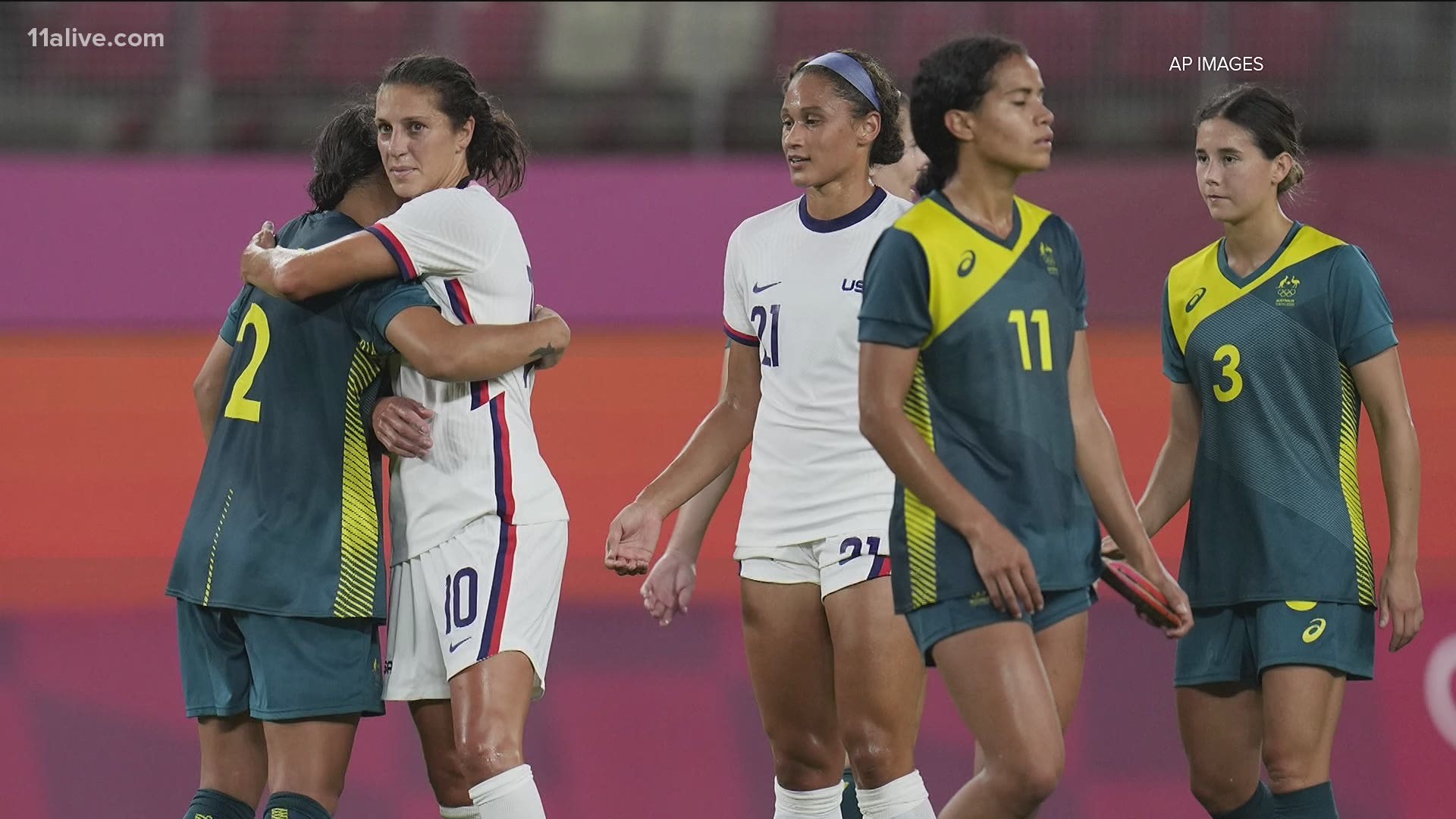 They played a scoreless draw with Australia on Tuesday and finished in the top two of their group. The team will play the Netherlands on Friday