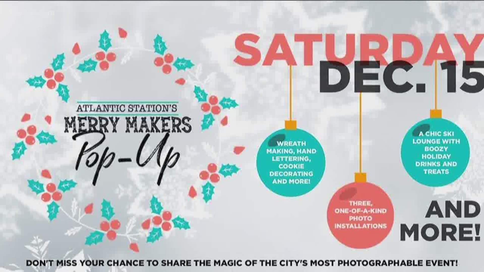 Merry Makers pop-up shop premieres at Atlantic Station