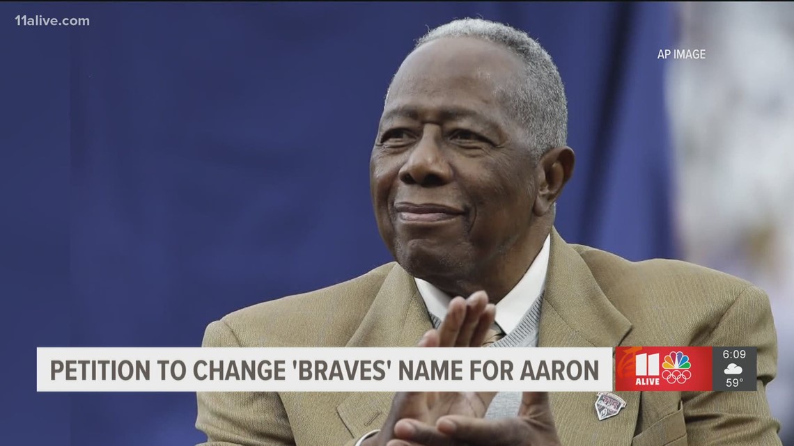 Aaron's death prompts call to change name: Braves to Hammers