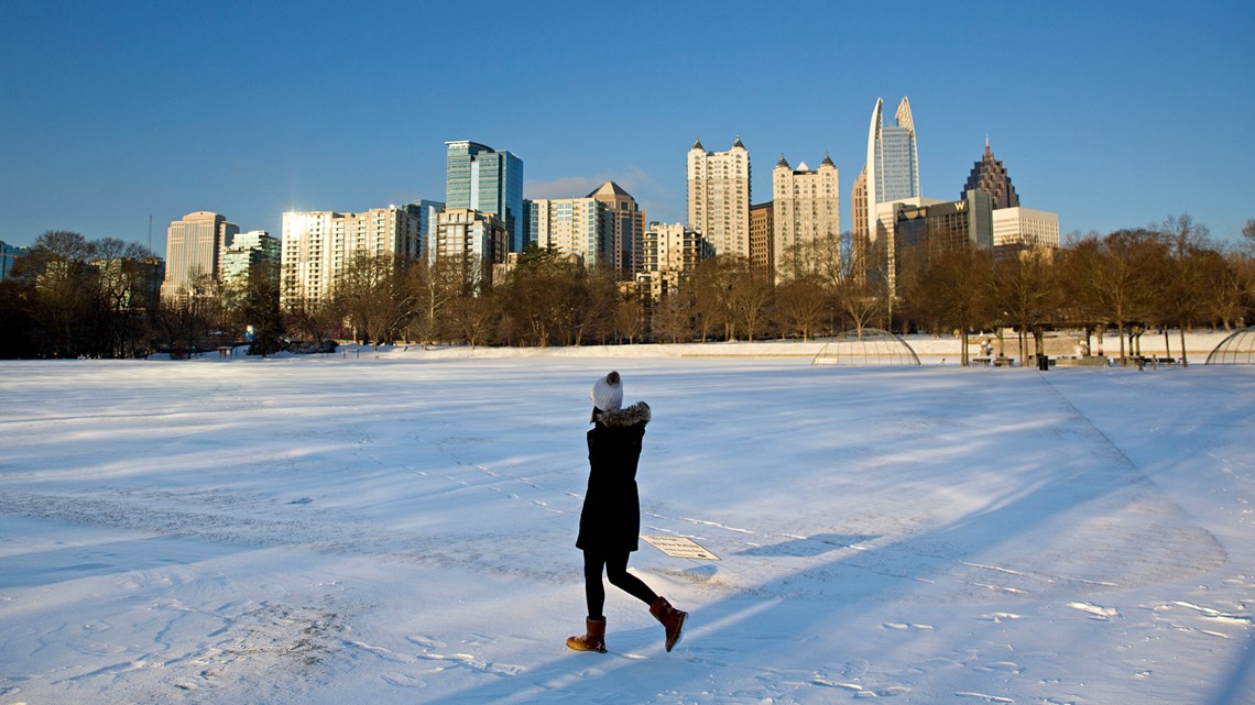 When is the last time it snowed in Atlanta Atlanta snow history