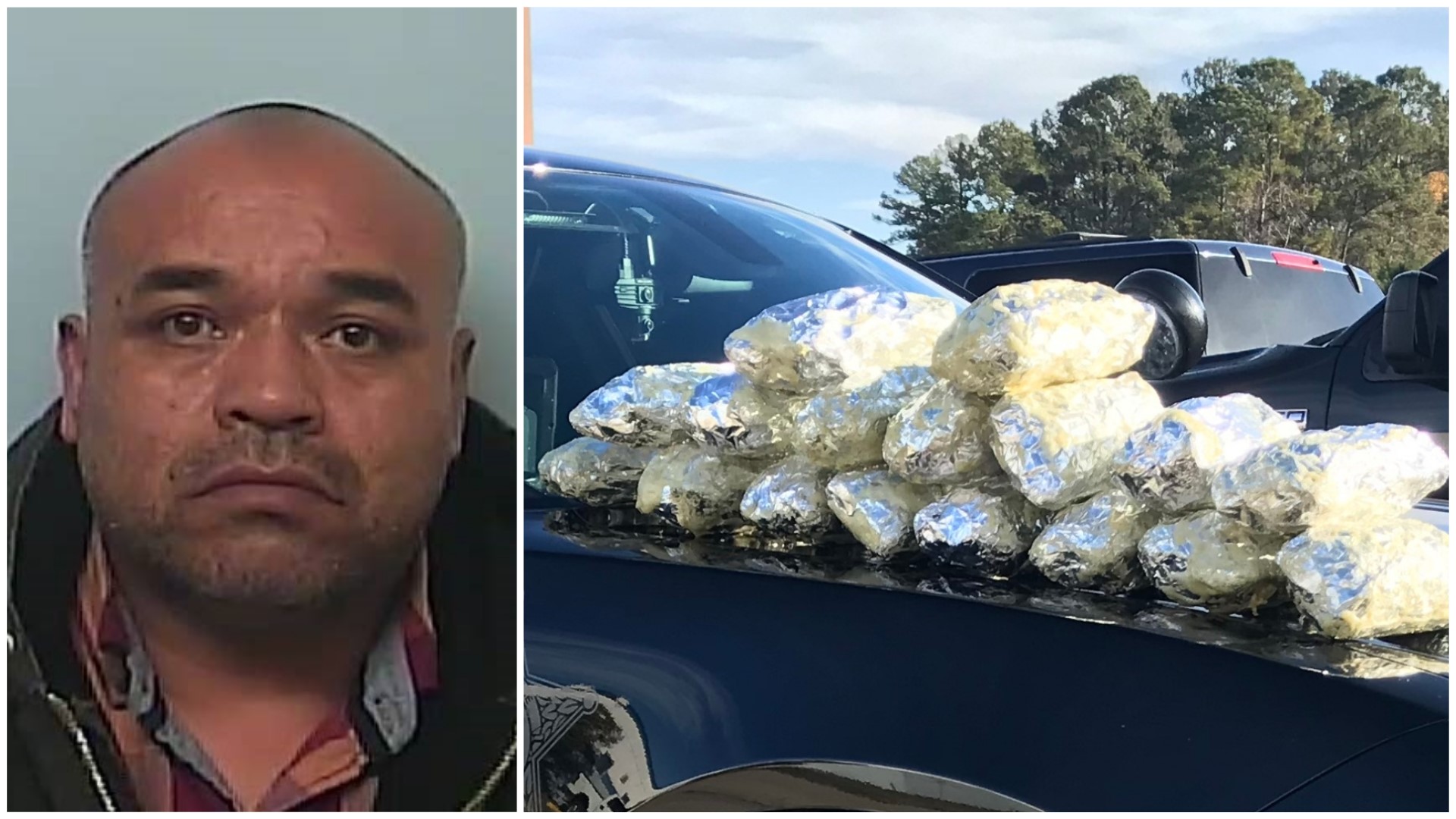 Man pulled over for minor infractions found with 28 pounds of meth ...