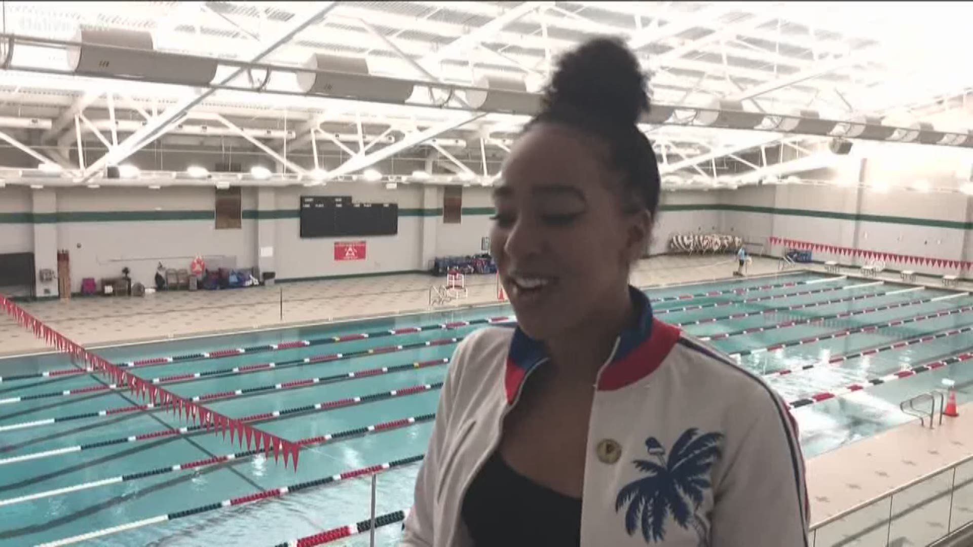 The road to the 2020 Summer Olympics is starting for Naomy Grand’Pierre. The Haitian American swimmer will compete in Tokyo only a year from now. But, much of her training is happening in Atlanta, where here she calls home.
