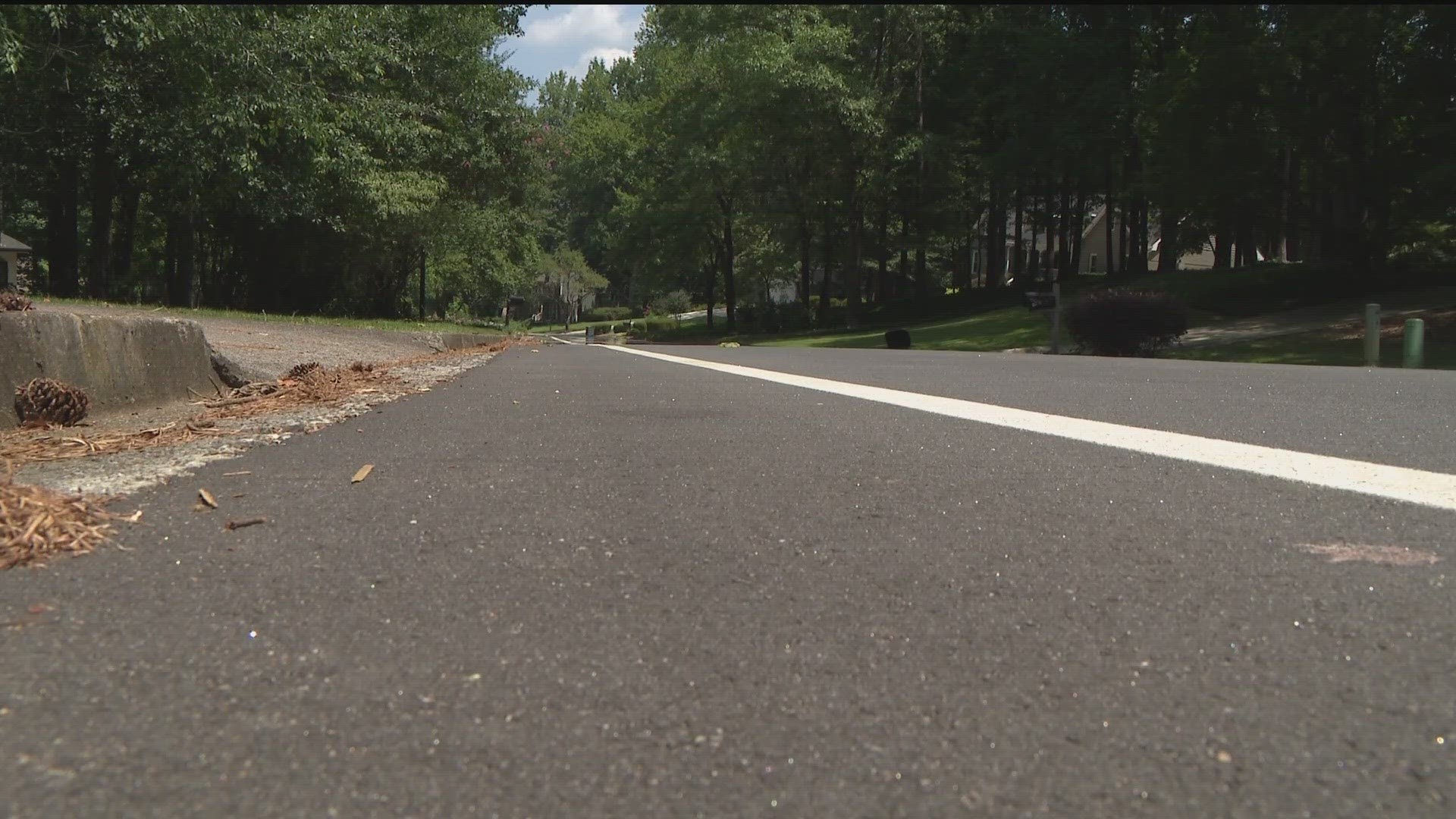 A fight for sidewalks and safety is happening in one Roswell neighborhood. It comes after a car plowed two women walking on the side of the road.