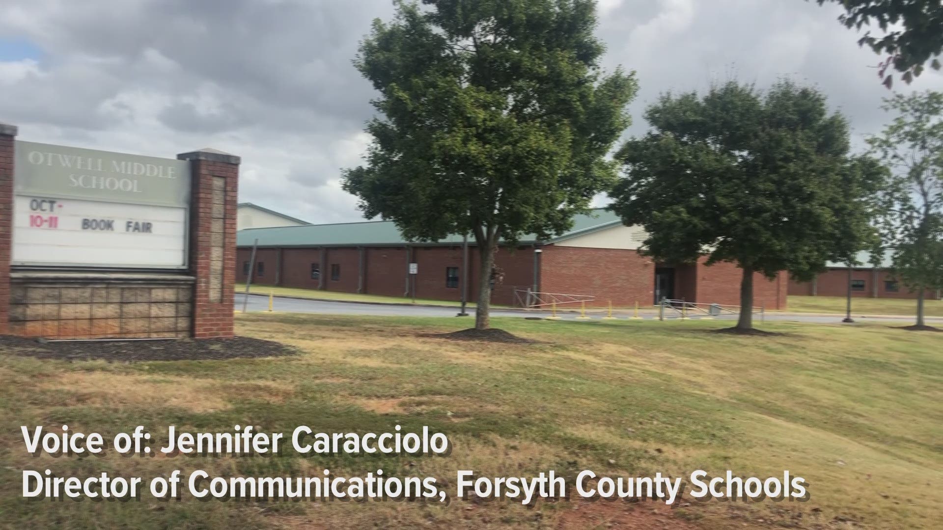 Forsyth County Schools respond following students' fire death.