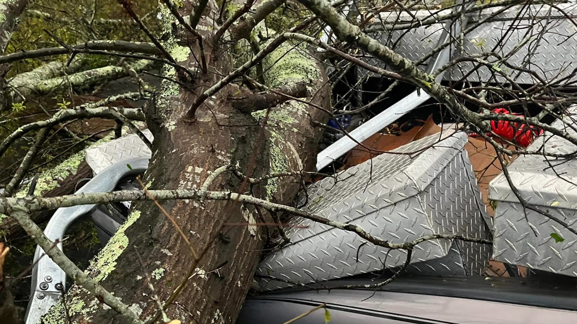 Tornado in Troup County near LaGrange and West Point