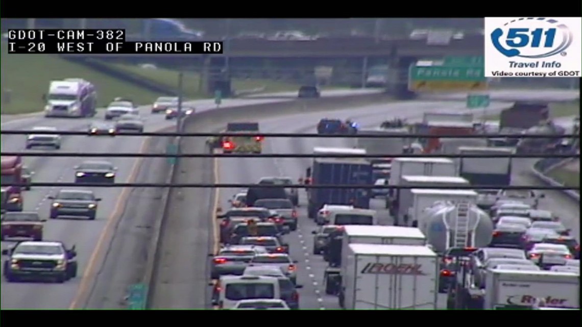 I20 and Panola Road accident DeKalb County