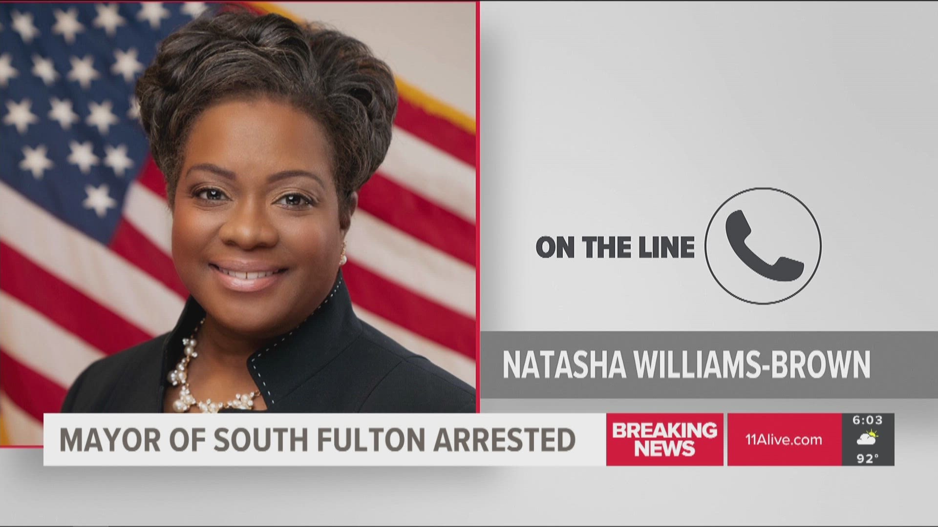 District 6 Councilwoman Natasha Williams-Brown will now serve as the acting mayor of the City of South Fulton.