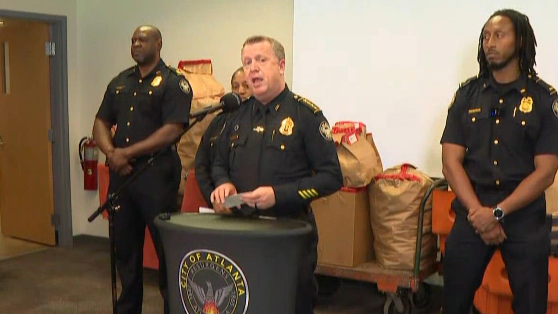 Atlanta Police talk about major marijuana drug bust in Operation 'No ...