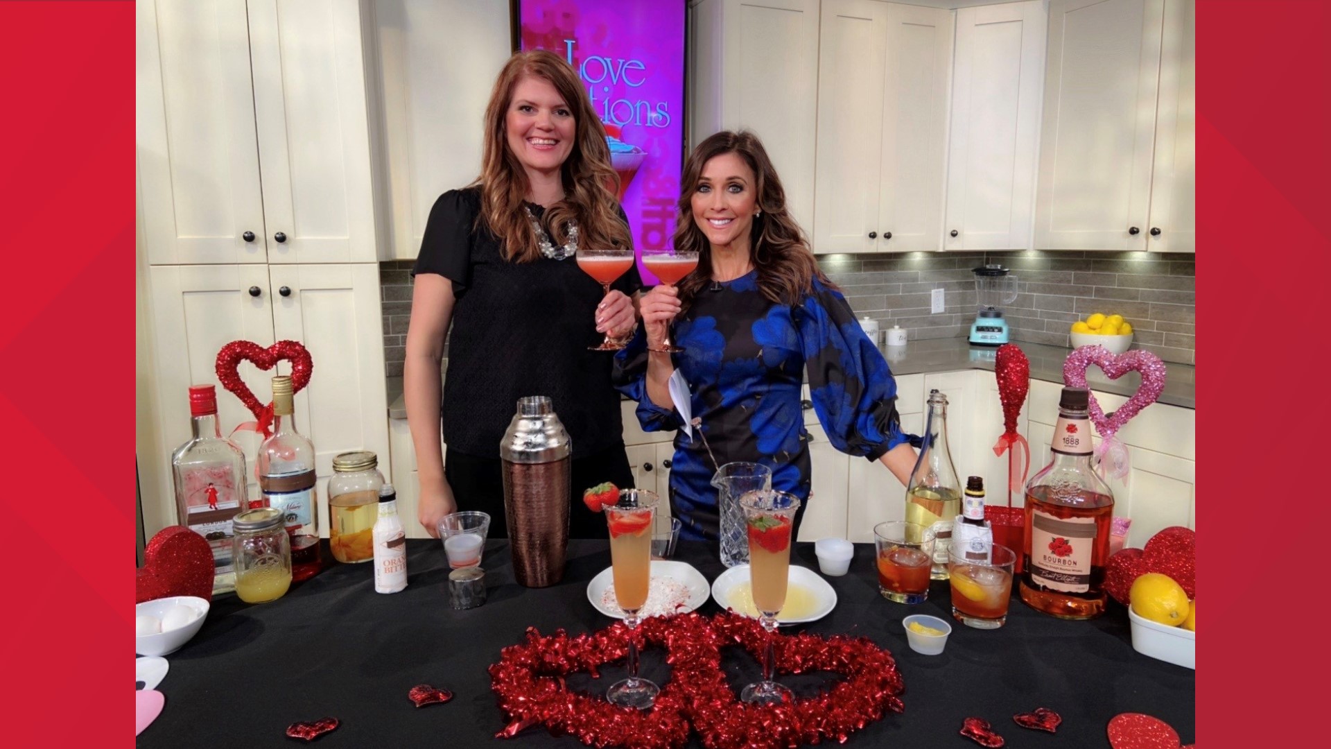 Sumptuous Living's Mandy Landefeld shares the perfect cocktails for your sweetheart on 'Atlanta & Company'