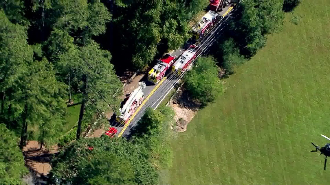 Accident on Spalding Drive in Sandy Springs