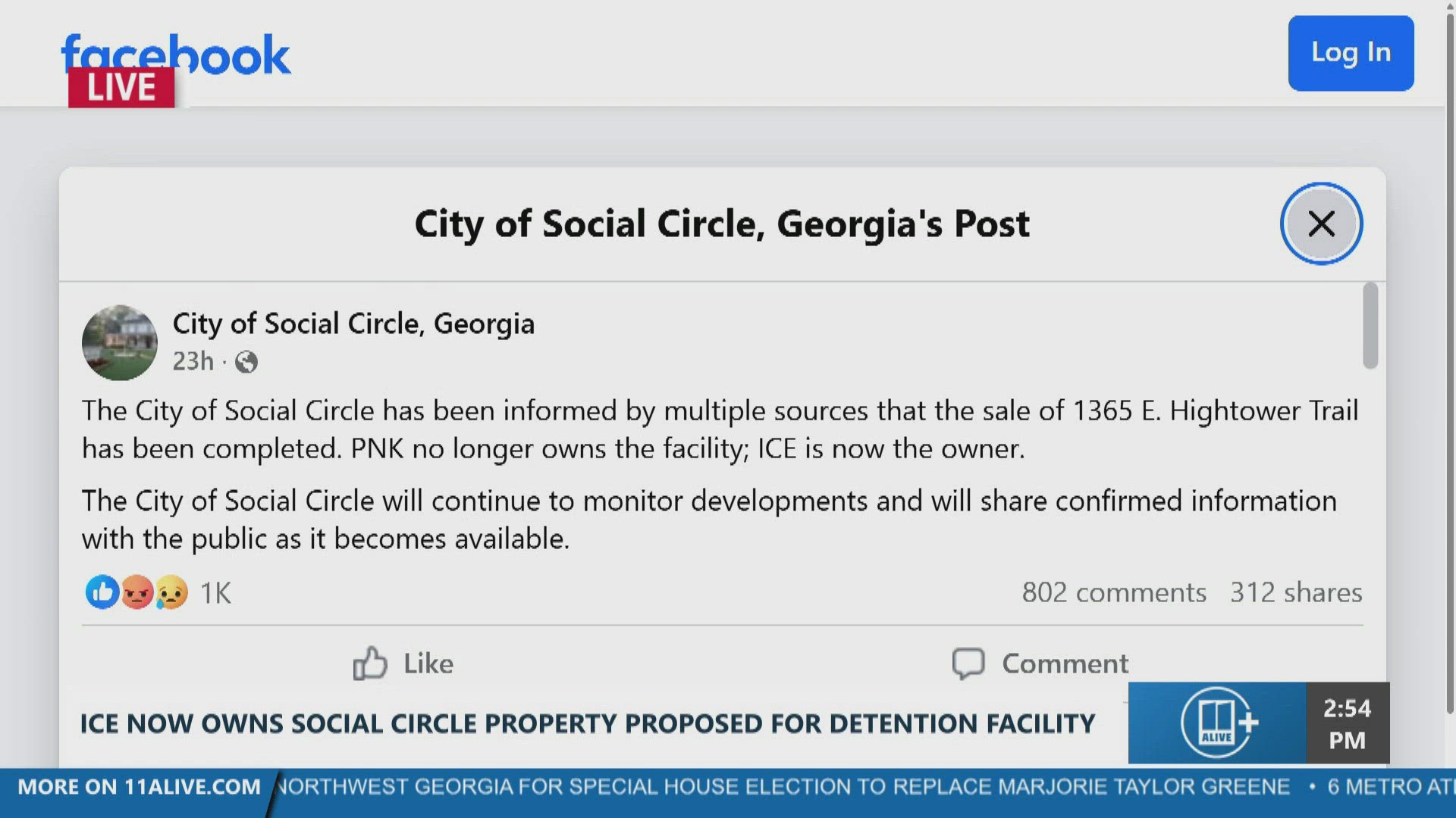 ICE moves forward with Social Circle detention plans | 11alive.com