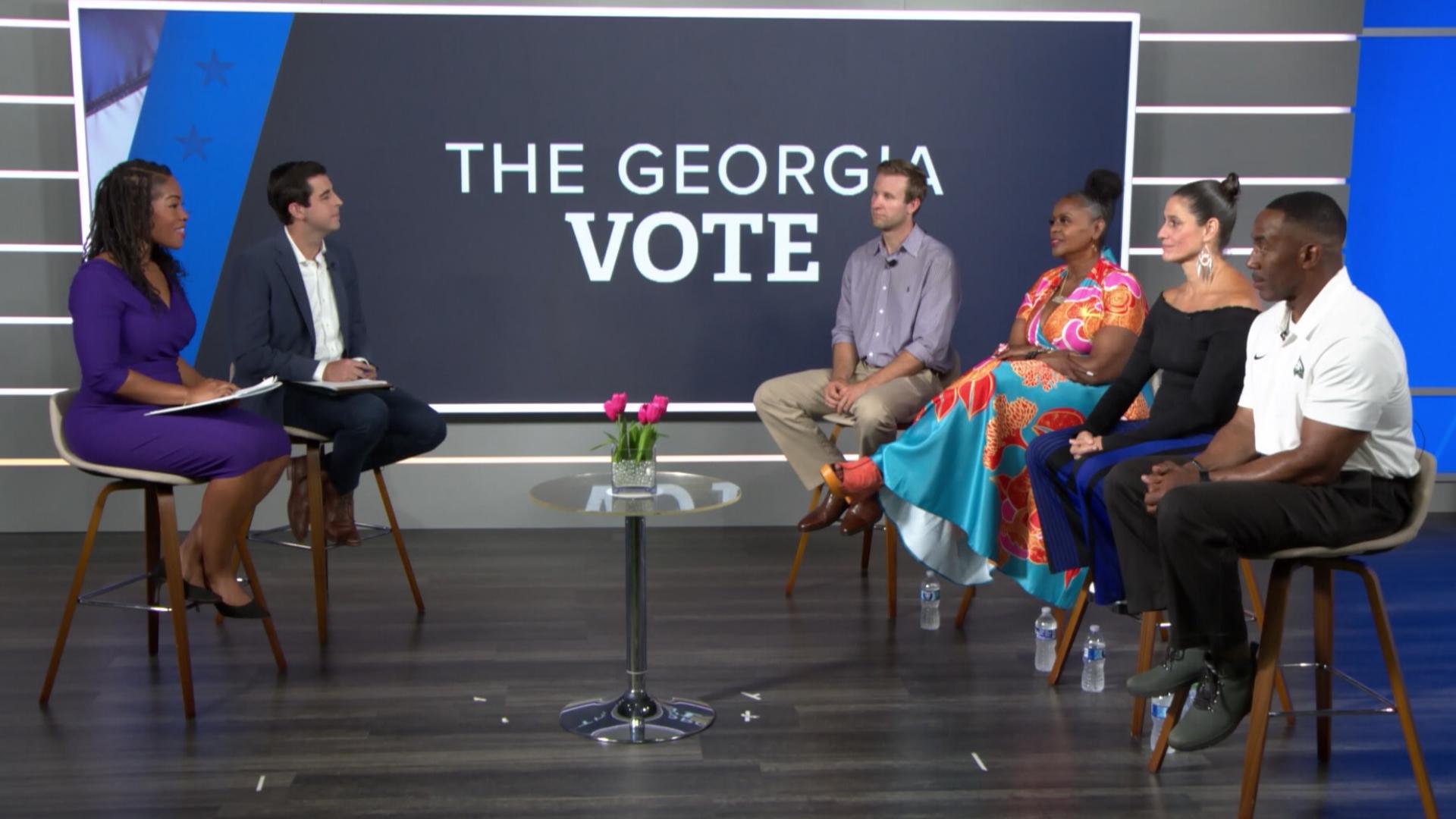 Georgia voters discussed what matters most to them in the final weeks before Election Day.